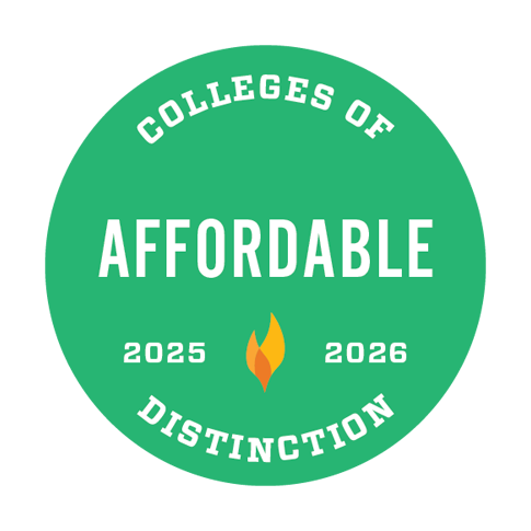 College of Distinction badge affordability.